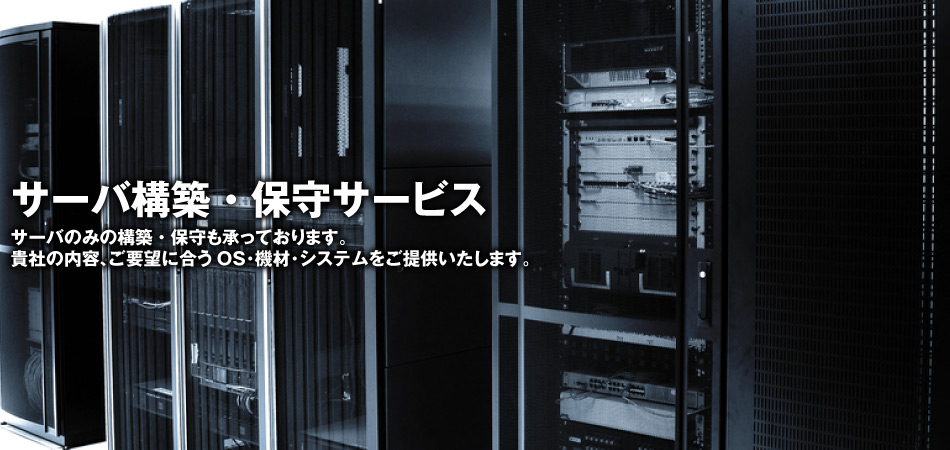 サーバ構築・保守管理